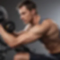 Advanced upper body ergometer showcasing ergonomic design