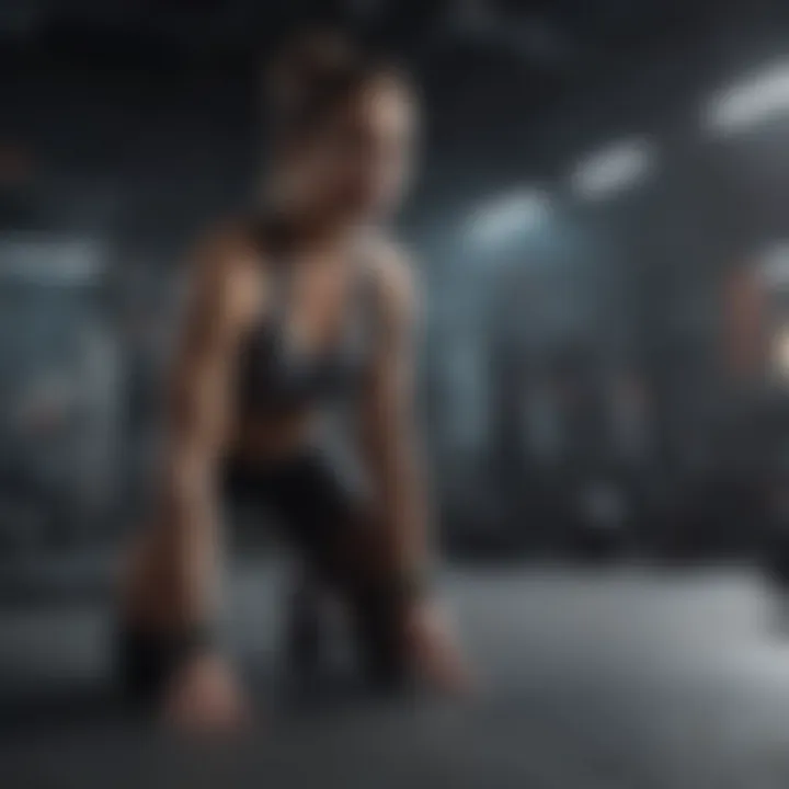 High energy workout session