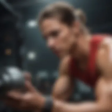 Advanced Techniques in High-Intensity Workouts Athlete demonstrating advanced techniques in high-intensity workouts