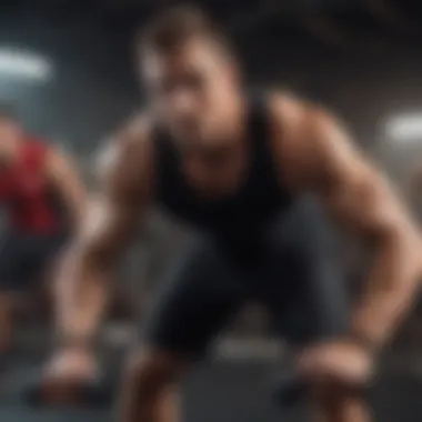 Group Training in High-Intensity Workouts Group training session emphasizing high-energy workouts