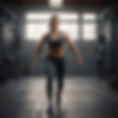 Dynamic HIIT Workout Dynamic workout session showcasing high-intensity exercises