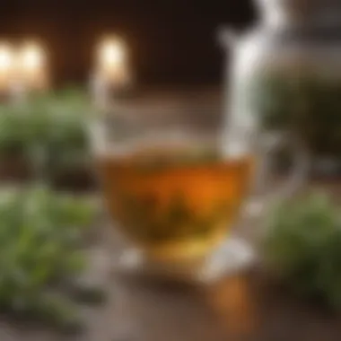 Herbal Tea for Healing Herbal tea infusion for healing