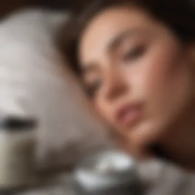Diagram showing the relationship between sleep deprivation and overall wellness