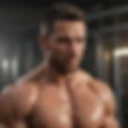 Dynamic workout session showcasing intense strength training.