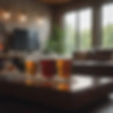 A cozy home environment promoting relaxation