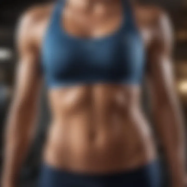 Motivational fitness journey with progress tracking