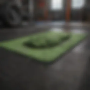 Installation Techniques for Hulk Floor Mats Installation process of Hulk floor mats in a gym environment