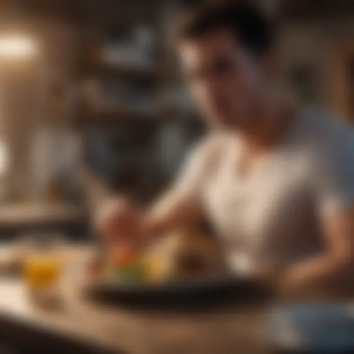 A graphic depicting common misconceptions about intermittent fasting