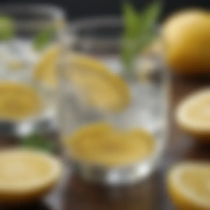 Expert opinions on lemon water benefits in a wellness setting