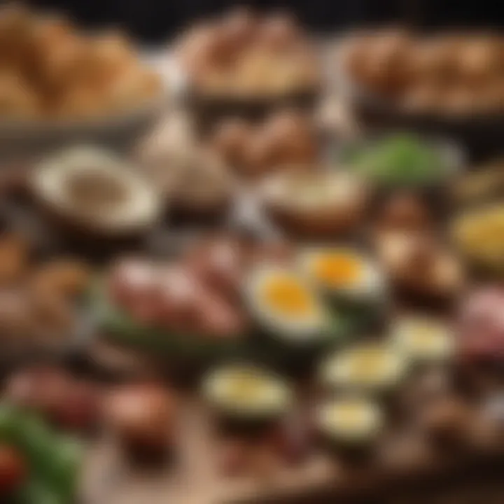 Visual representation of keto macronutrient distribution