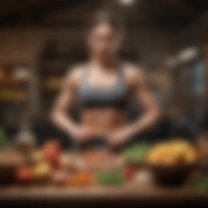 Infographic on macronutrients for weight gain