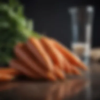 Carrots in a ketogenic meal setting