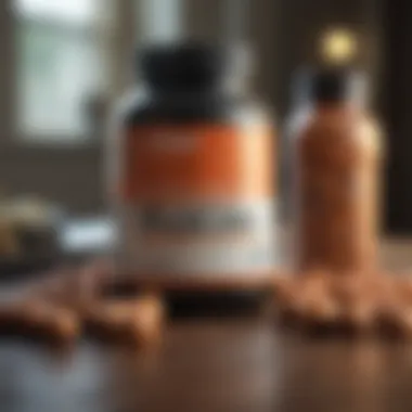 Graph showing rising interest in supplements
