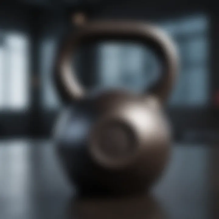 Portable kettlebell designed for various exercises