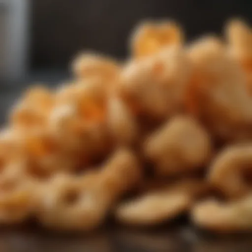 Nutritional breakdown of pork rinds