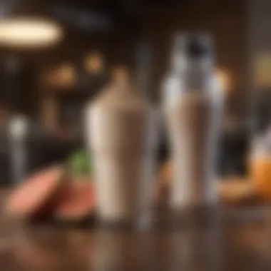 Incorporating protein shakes into a daily routine