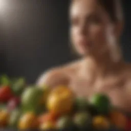 Fresh fruits and vegetables representing healthy dietary choices