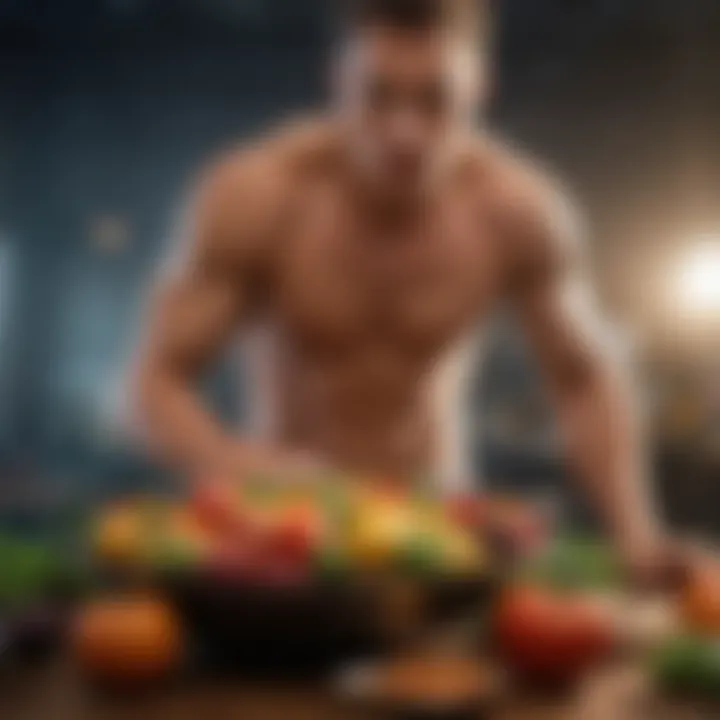 A vibrant spread of nutritious foods