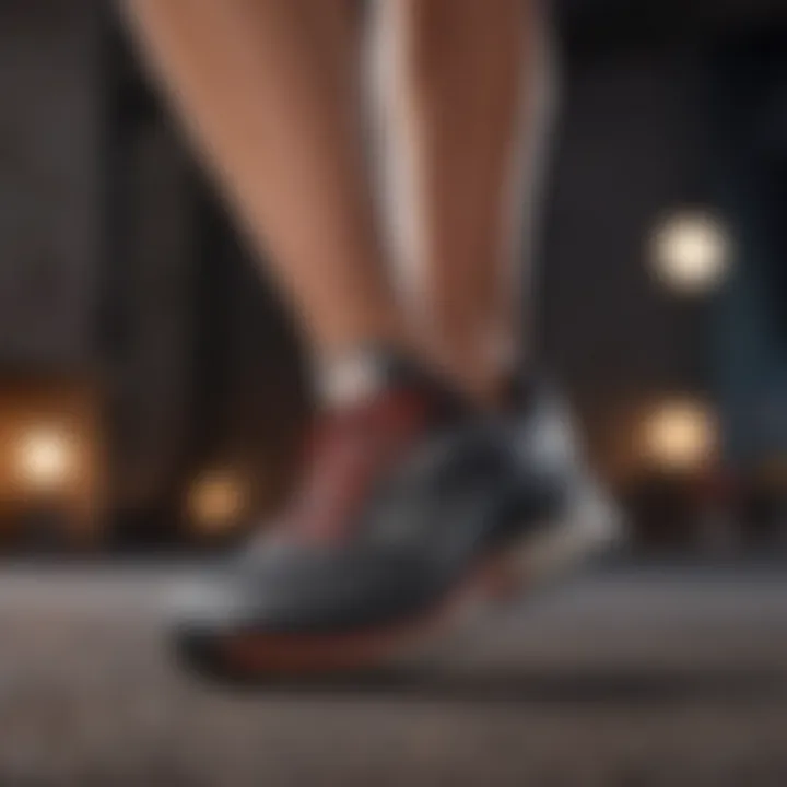 Infographic showing the benefits of proper footwear for high arches.
