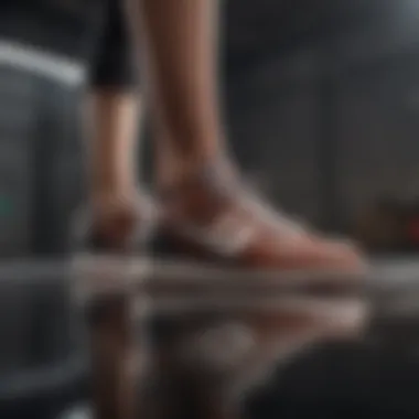 Assessing Fit for Optimal Comfort in Footwear Individual assessing shoe fit and comfort