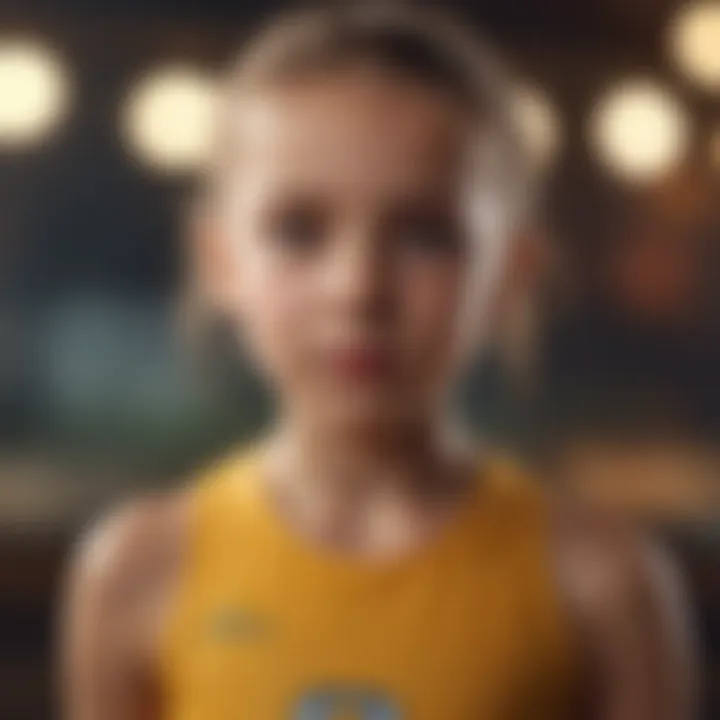 A child struggling with self-esteem issues