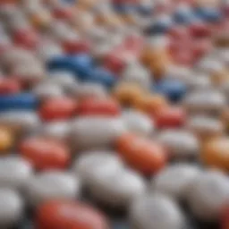 Illustration of various sleep-inducing medications
