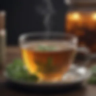 A comforting herbal tea blend for cold relief