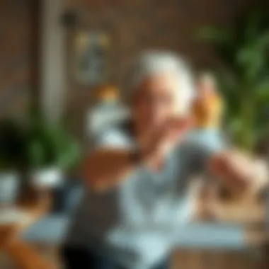 Gentle exercise routine suitable for older adults