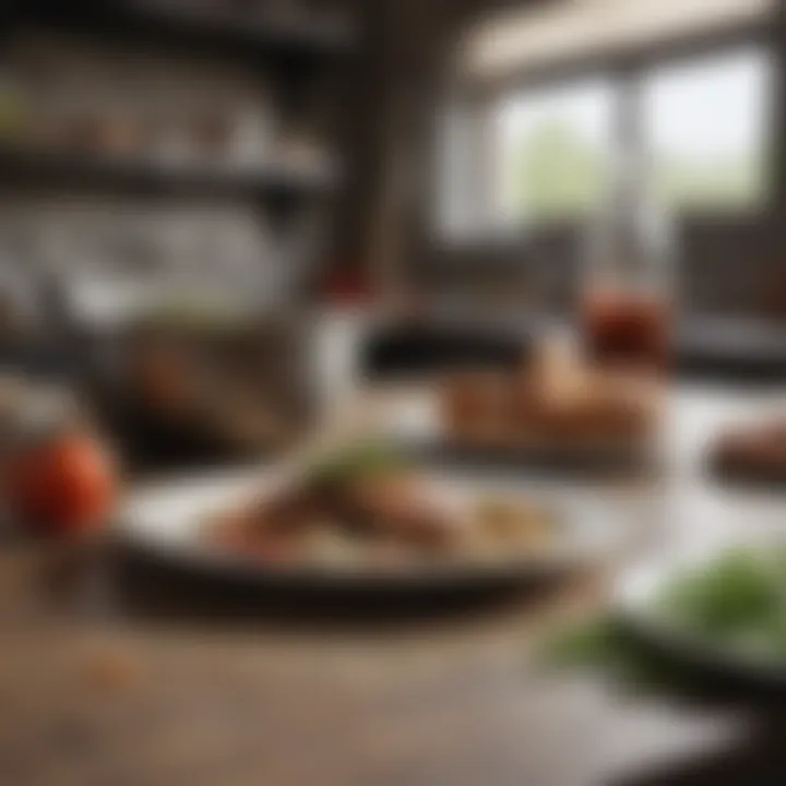 Visual of balanced meal planning