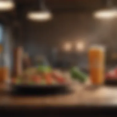 Balanced Nutrition for Health Balanced meal showcasing nutritious foods