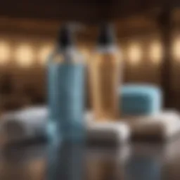 Illustration of personal hygiene products