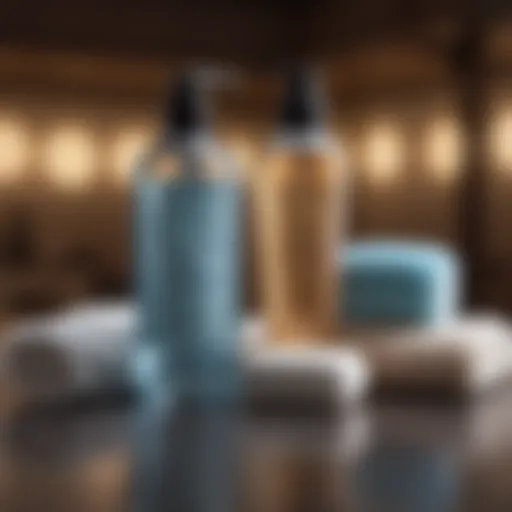 Illustration of personal hygiene products
