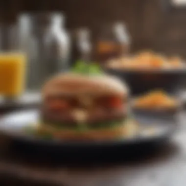 Crafting a Balanced Approach to Eating Balanced meal with various food groups