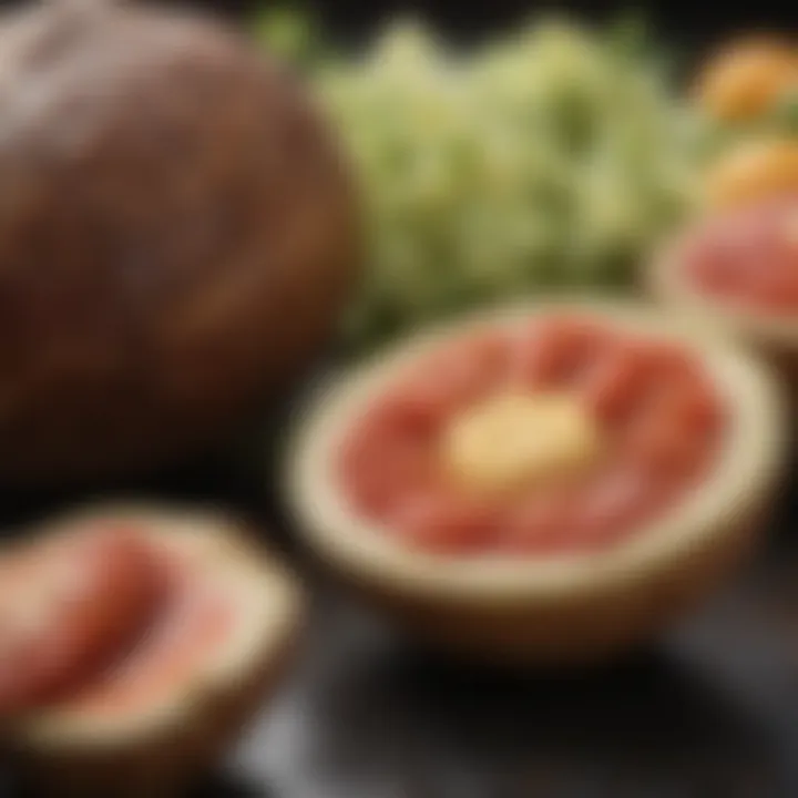 A vibrant assortment of nutrient-rich foods.