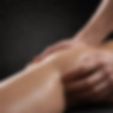 A visualization of physical therapy techniques for SI joint alignment