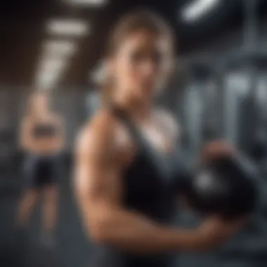 High-Intensity Interval Training Session A high-intensity interval training session in progress.