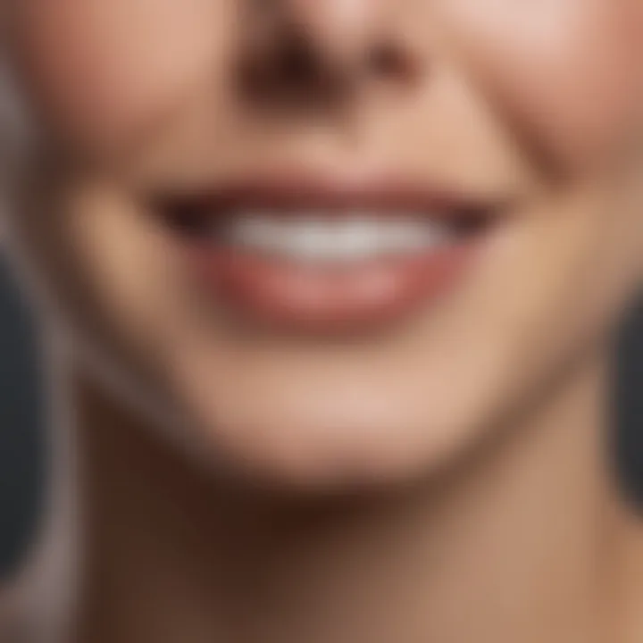 Comparison chart of various teeth whitening methods