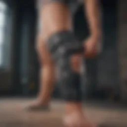 Knee brace providing support for recovery