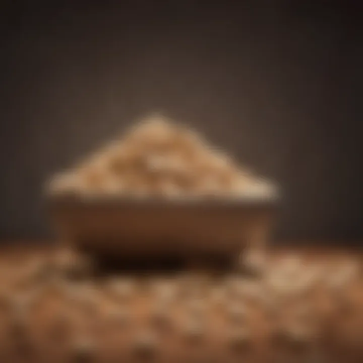 Visual representation of glycemic index levels associated with peanuts