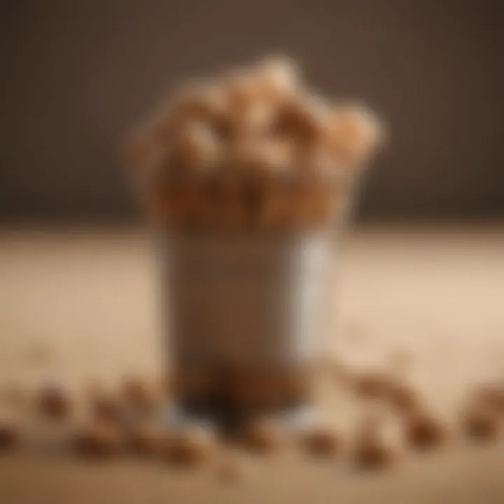 Infographic showing the role of peanuts in weight management