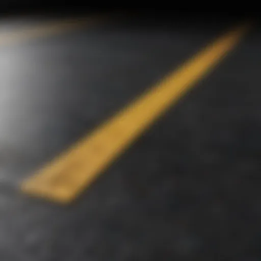 A close-up view of a high-quality free weight mat showcasing its texture and durability.