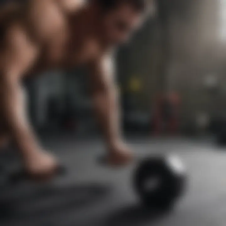 Visual representation of common mistakes to avoid during weight training