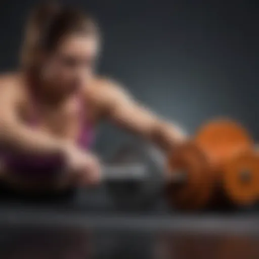 Diverse range of weights showcasing options for varying fitness levels