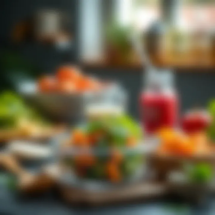 Nourishment: The Role of Diet in Weight Management Healthy meal options promoting weight loss