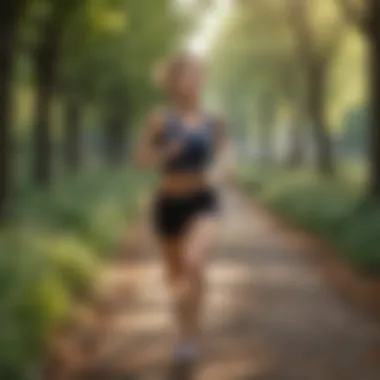 Embracing Physical Activity After Alcohol Abstinence A person enjoying a run in a park