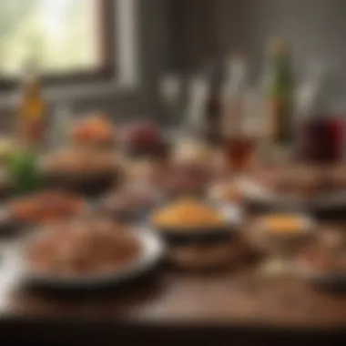 Nutritional Choices for a Healthier Lifestyle Post-Alcohol Healthy foods arranged on a table