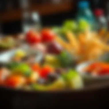 Wholesome meal showcasing a variety of flavors