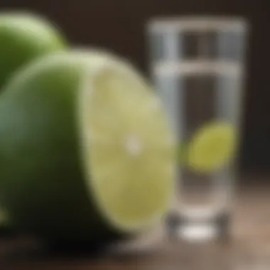 Nutritional Benefits of Lime Nutritional chart highlighting lime benefits