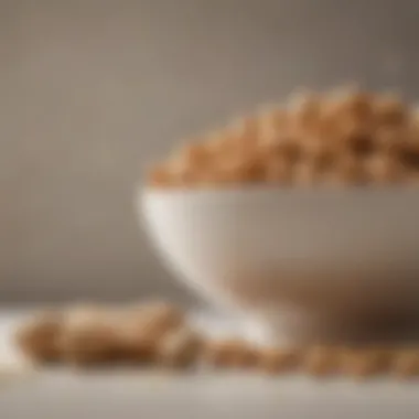 Incorporating Peanuts in a Balanced Diet A balanced plate featuring peanuts as part of a healthy diet
