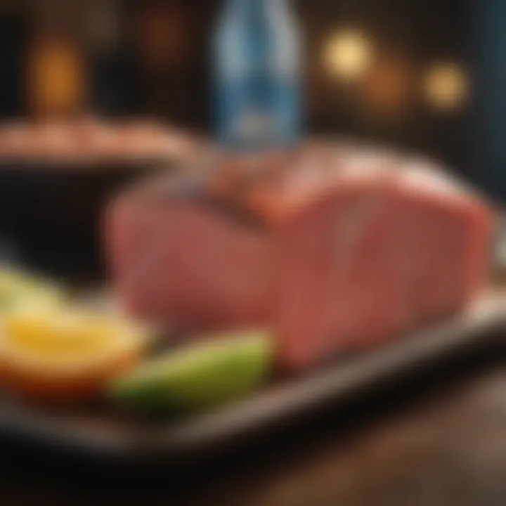 A detailed shopping list highlighting essential tuna diet ingredients